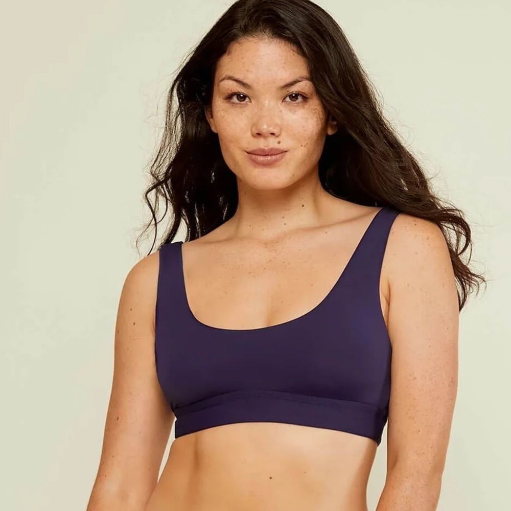 Andie swim The Ventura Bikini Top XXXL Navy